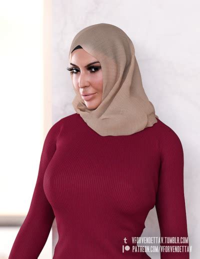 3d hijab porn