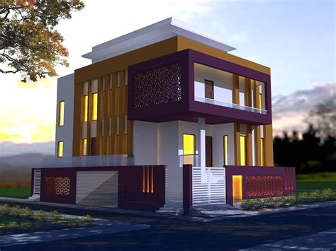 3d house design. Concept 3D floor plans in different layout for one storey and 2 story house ideas. Complete with materials for floors and walls, furnitures. 