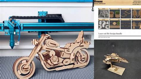 3d laser cut wood models.  Discover the ultimate laser engravers, cutte...