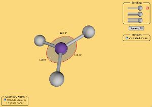 A Lewis structure is a representation of the bonding 