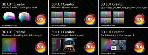 3d lut creator alternative.  3D CUBE LUT Support Both tools can create CUBE format LUTs...