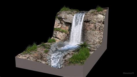 3d max waterfall plugin