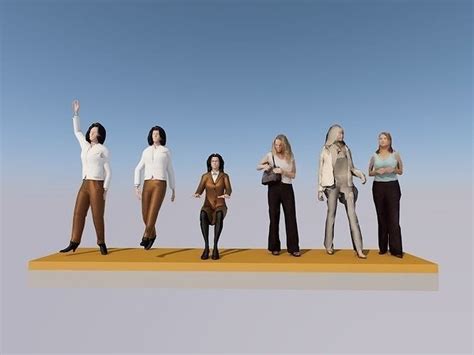 3d modeling people.  Browse 4,700 photogrammetry-scanned 3D human figures fo...