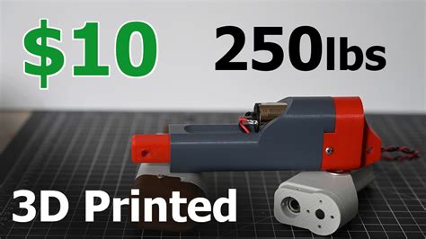 3d print actuator. .  ...
