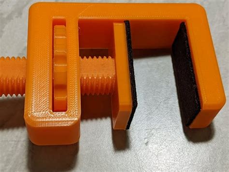 3d print clamp.  3D Printed Vascular Clamp thingiverse The prototype model is ...