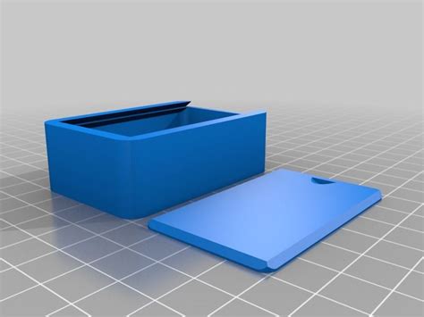 3d printed box with lid. .  ...