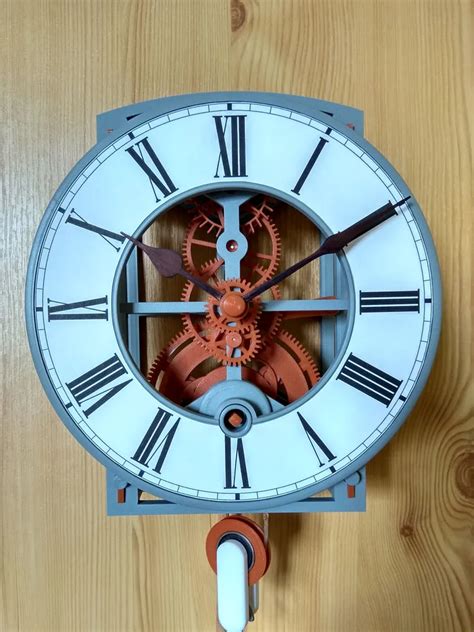 3d printed pendulum clock.  Download and 3D print STL models tagged with pendulum. ...