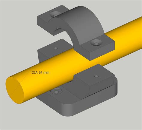 3d printed pipe clamp.  &frac12;" - 2" 33 5 296 14 Extraball @Extraball 10000+ "p...