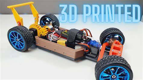 3d printed rc car build.  From printing every intricate part to assembling a cust...