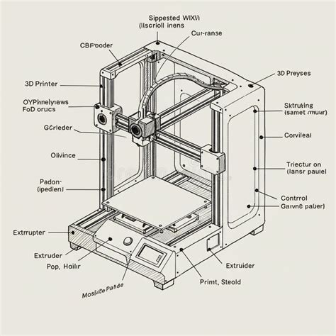 3d printer slide rails.  The provided text features an illustration of a I...