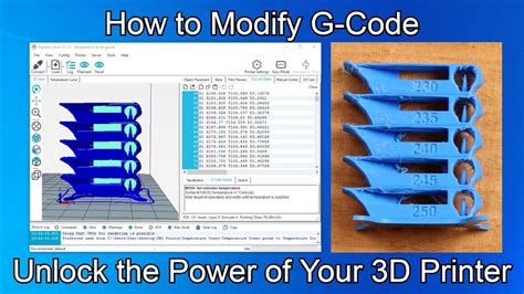 3d printer temperature calibration gcode.  While it's not particularly...