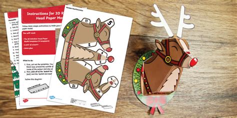 3d reindeer head template printable. .  <a href=https://isotonic99.ru:443/qcfnlt/m...