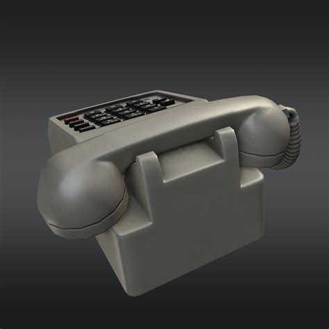 3d Secure Téléphone   Telephone 3d Models Sketchfab - 3d Secure Téléphone