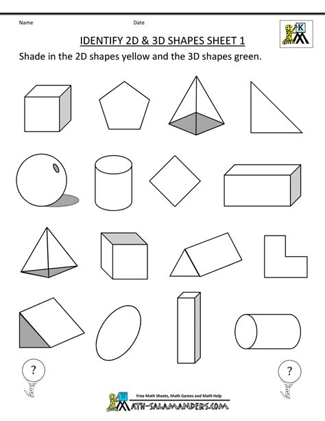 3d Shapes For First Grade   2d And 3d Shapes Grade 2 Google Slides - 3d Shapes For First Grade