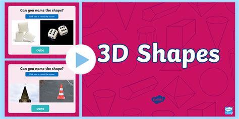 3d Shapes Interactive Powerpoint Math Resource Twinkl 3d Shapes Powerpoint Ks1 - 3d Shapes Powerpoint Ks1