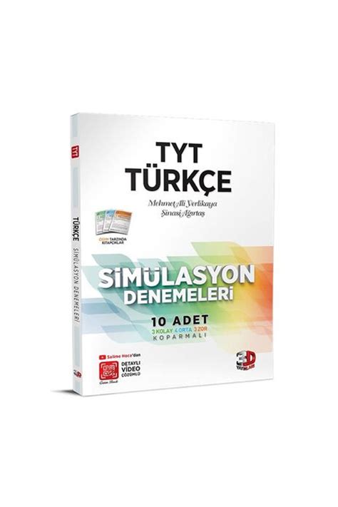 3d yayınları tyt türkçe
