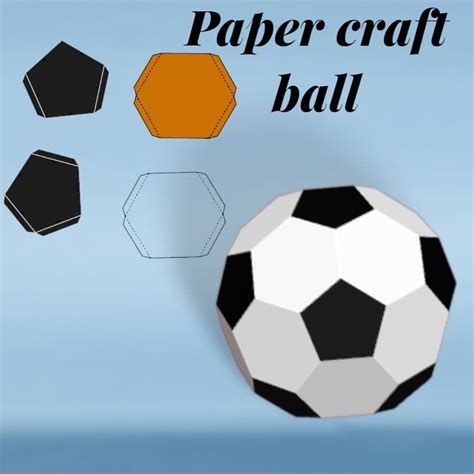 Read 3D Paper Soccer Ball Template 