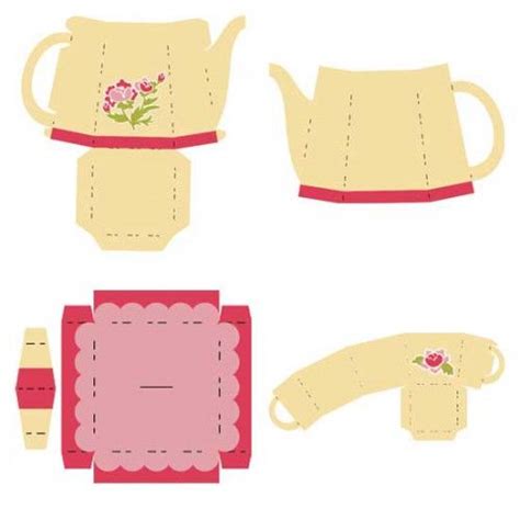 Full Download 3D Paper Teapot Template 