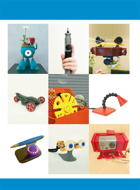 Full Download 3D Printing Projects Toys Bots Tools And Vehicles To Print Yourself 