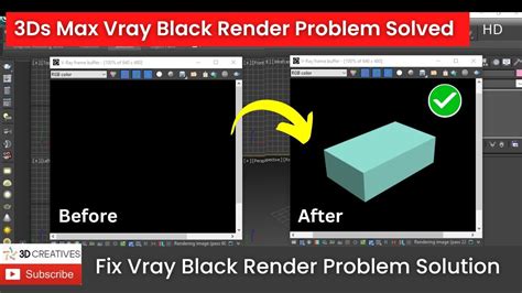 3ds Max Vray Black Screen Problem Solved YouTube.