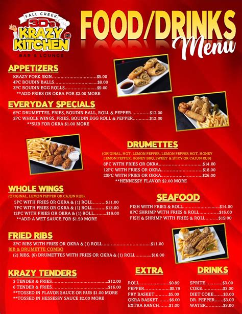 3ds krazy kitchen. Our Updated Menu and Ordering System Coming Soon... The best wings and daiquiris on. the north side. 