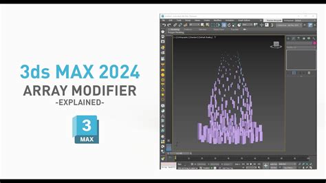 3ds Max Array Modifier   3ds Max 2021 Array Modifier 3ds Max Modifier - 3ds Max Array Modifier