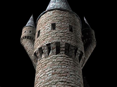 3ds max castle tower - TurboSquid