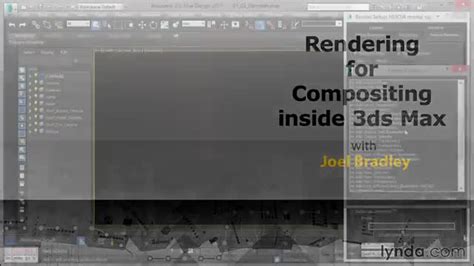3ds Max Composite   Lynda 3ds Max Rendering For Compositing In V - 3ds Max Composite