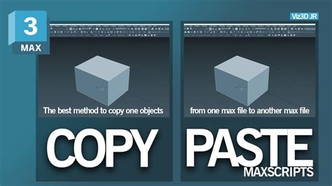 3ds max copy paste script free download.  When using the paste command, it will try to...