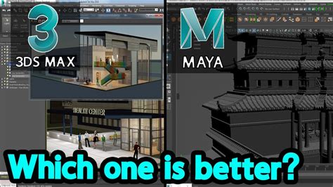 3ds Max Maya   3ds Max Vs Maya Which One Is Good - 3ds Max Maya
