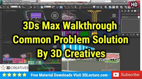 3ds Max Walkthrough Not Looking Up