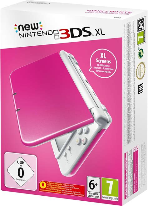 3ds Xl Rose Et Blanche   Console Nintendo 3ds Xl Rose Dealicash - 3ds Xl Rose Et Blanche