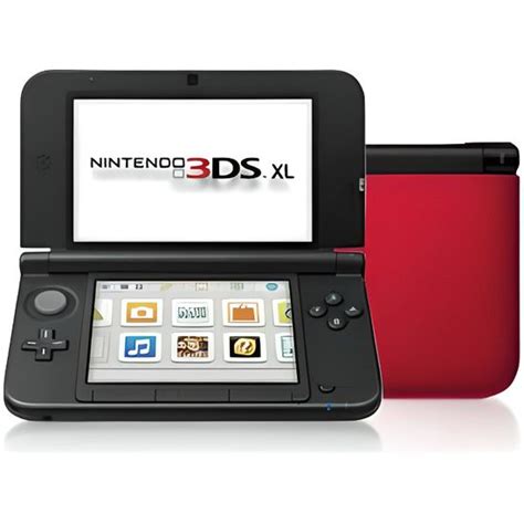 3ds Xl Rouge Et Noir   Console Nintendo 3ds Xl Rouge Et Noir Amazon - 3ds Xl Rouge Et Noir