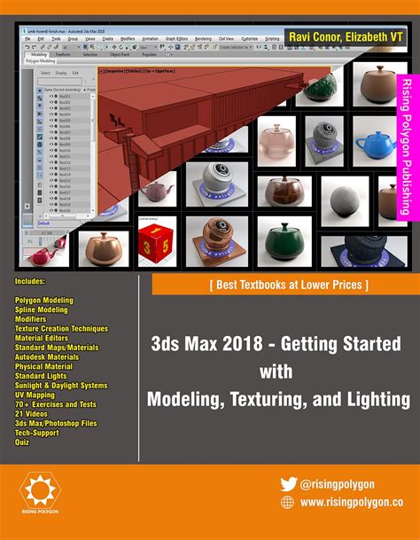 Download 3Ds Max 2018 Getting Started With Modeling Texturing And Lighting 