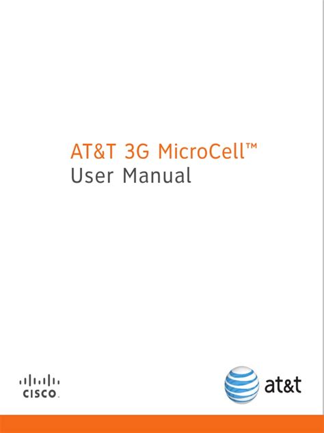 Read Online 3G Microcell User Guide 