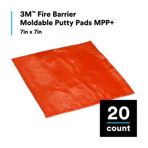 3m fire barrier moldable putty pads installation. .  ...