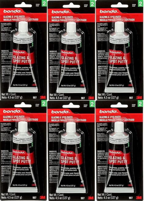 3m glazing putty. 5 Ounce – Fast-Drying, Non-Staining Filler for Aut...