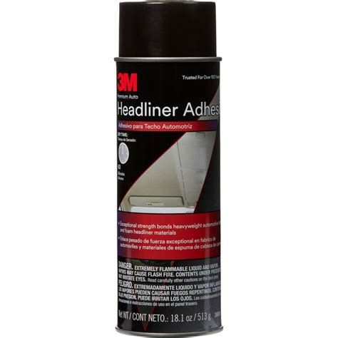 3m headliner spray adhesive.  Clear-drying spray with adjustable nozzle ...