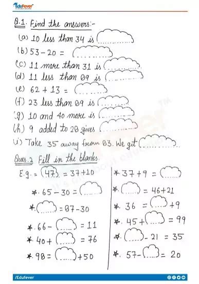 3rd Cbse Class 3 Maths Worksheets