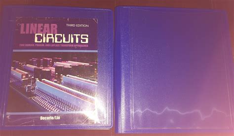 3rd Edition Linear Circuits Decarlo Solution Manual