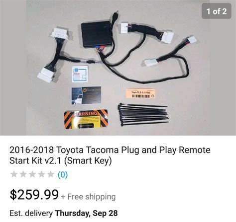 3rd gen remote start Tacoma World