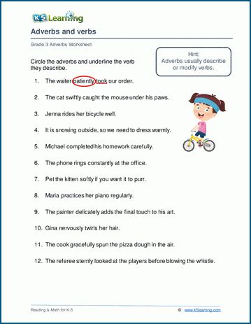 3rd Grade Adverbs Worksheet   Adverb Worksheets 3rd Grade - 3rd Grade Adverbs Worksheet