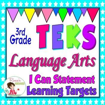 3rd Grade Elar Teks By Texas Teaching Corner 3rd Grade Elar Teks - 3rd Grade Elar Teks