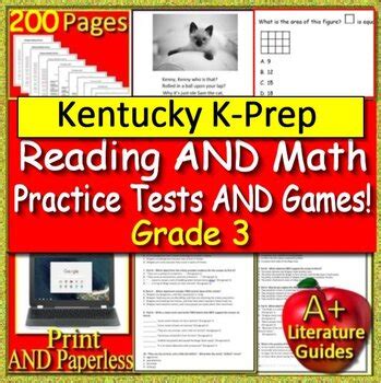 3rd Grade Kprep Sample Questions