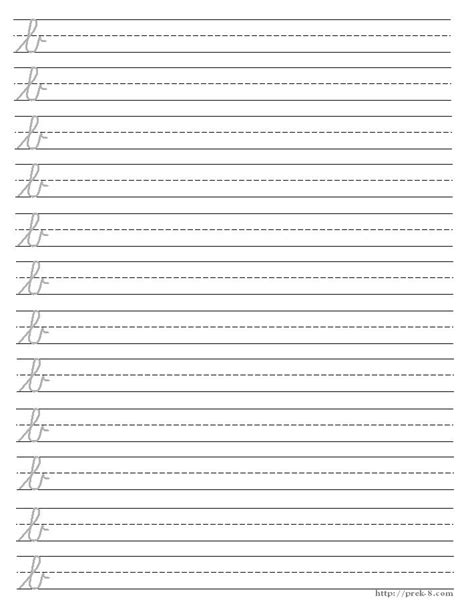 3rd grade lined paper free