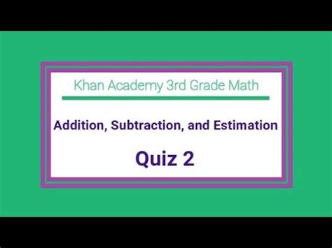 3rd Grade Math Khan Academy 3erd Grade Math - 3erd Grade Math