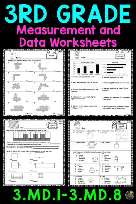 3rd Grade Measurement Data Worksheets Free Download Print Measurement Worksheets For 3rd Grade - Measurement Worksheets For 3rd Grade