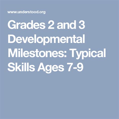 3rd Grade Milestones And More Greenlight Com 3rd Grade Ages - 3rd Grade Ages