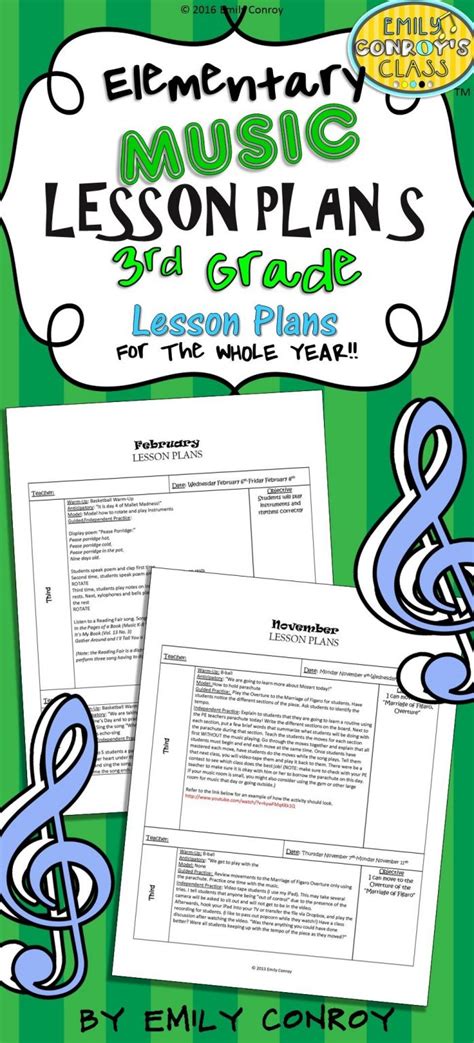 3rd Grade Music Lesson Tpt Third Grade Music Lessons - Third Grade Music Lessons
