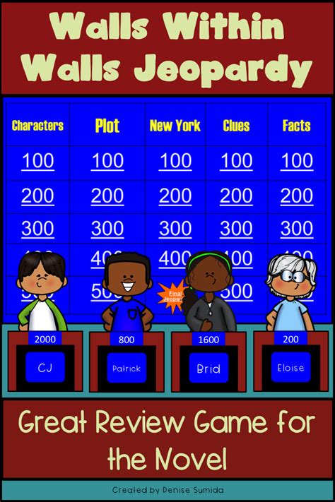 3rd Grade Reading Jeopardy Template 3rd Grade Ela Jeopardy - 3rd Grade Ela Jeopardy